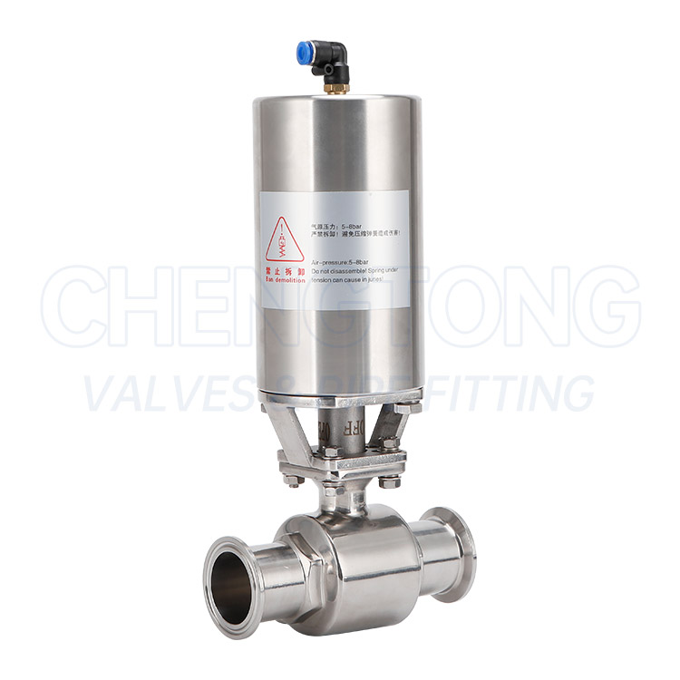 Vertical Pneumatic Ball Valve — PVPeW 2026