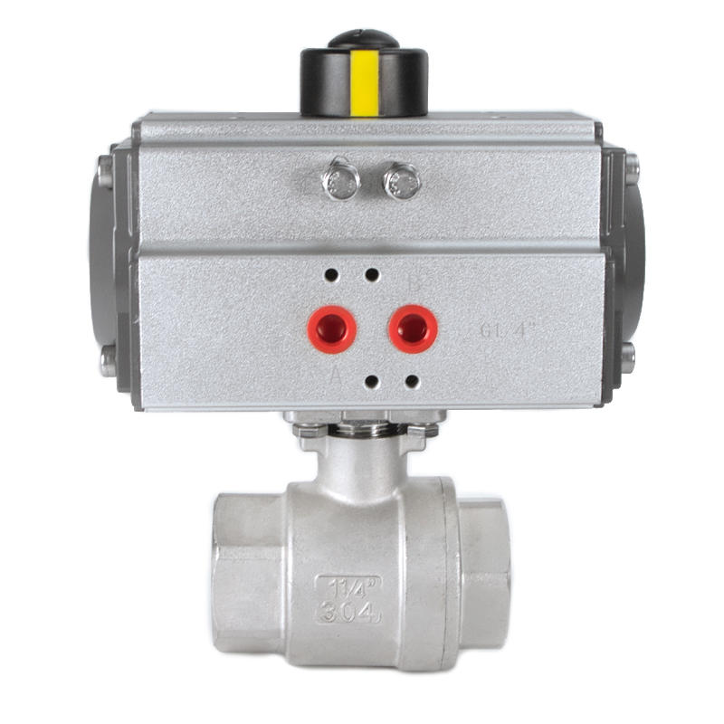 Pneumatic Two-Piece Ball Valve — PVPeW 2026