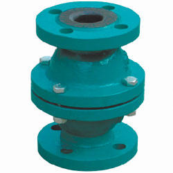 Float-Type Rubber-Lined Check Valve — PVPeW 2026