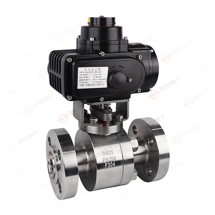 Electric-Actuated Flanged Ball Valve — PVPeW 2026