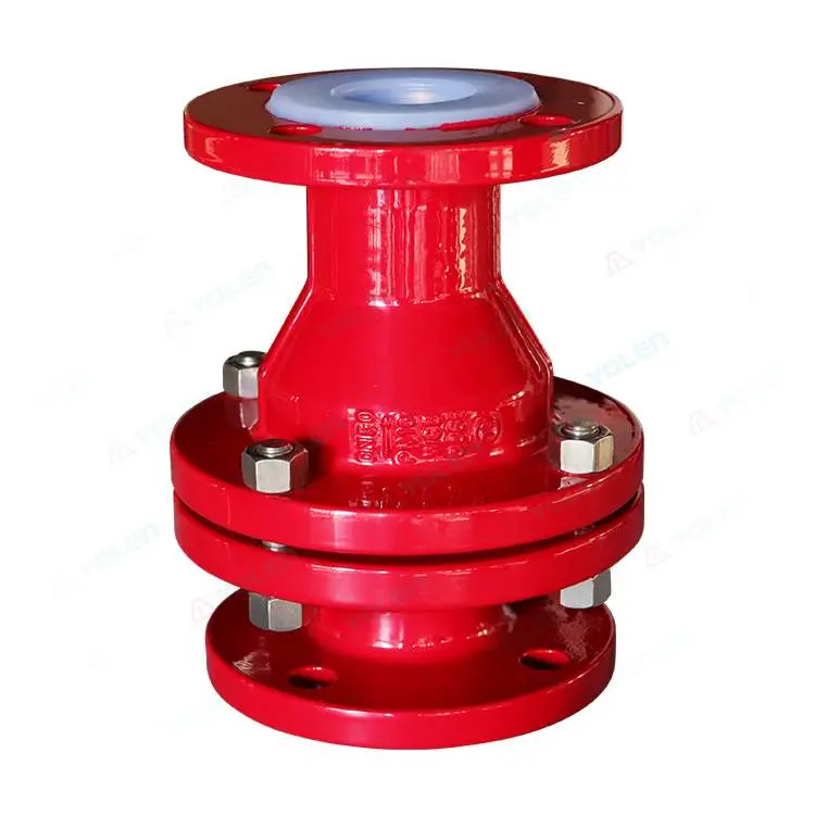 H40 Fluoropolymer-Lined Float-Type Check Valve — PVPeW 2026