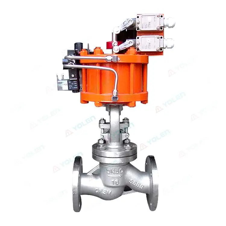 Industrial Valve - Pneumatic Globe Valve — PVPeW 2026