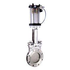 Pneumatic Knife-Gate Gate Valve — PVPeW 2026