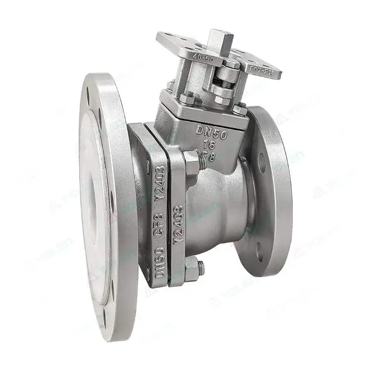 Fluoropolymer-Lined Discharge Ball Valve — PVPeW 2026