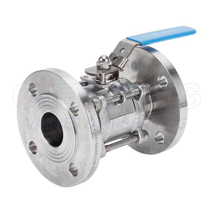 Three-Piece Flanged Ball Valve — PVPeW 2026