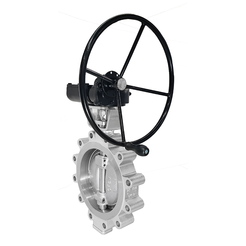 Stainless Steel Worm-Gear Operated Triple-Offset Butterfly Valve — PVPeW 2026