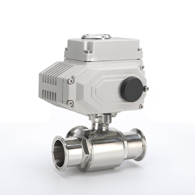 Electric-Actuated Clamp-End Three-Way Ball Valve — PVPeW 2026