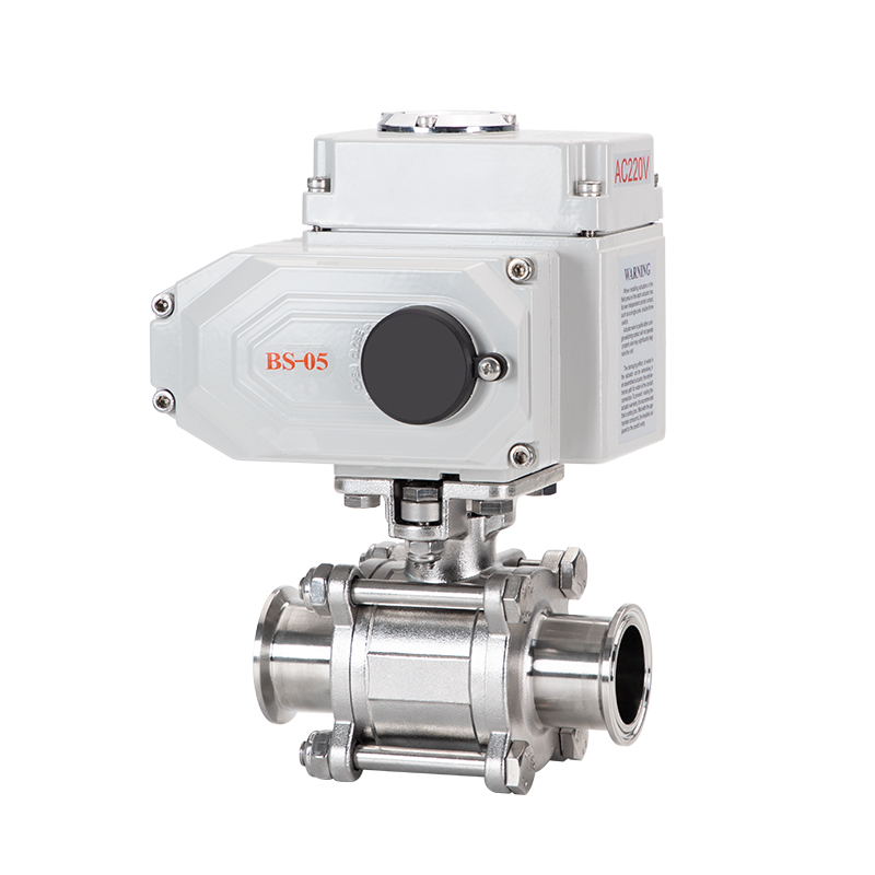 Electric-Actuated Three-Piece Clamp-End Ball Valve — PVPeW 2026
