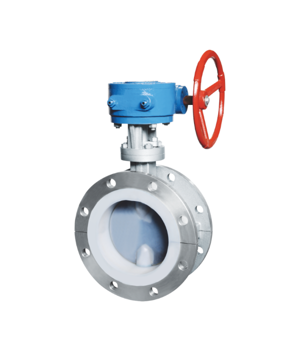 GB-Standard Fluoropolymer-Lined Flanged Butterfly Valve — PVPeW 2026