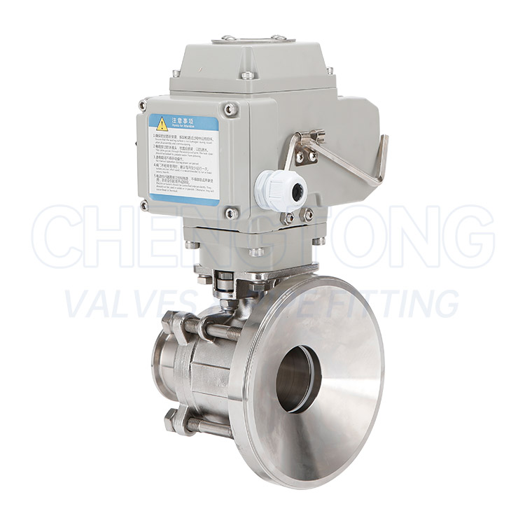Electric-Actuated Three-Piece Tank-Bottom Ball Valve — PVPeW 2026