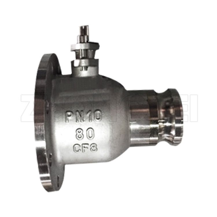 Clamp-End Discharge Ball Valve — PVPeW 2026