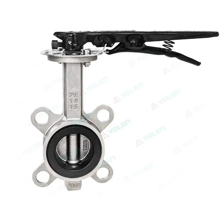 Manual Wafer Resilient-Seated Butterfly Valve — PVPeW 2026