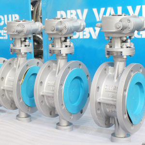 Worm-Gear Operated Flanged Triple-Offset Butterfly Valve — PVPeW 2026