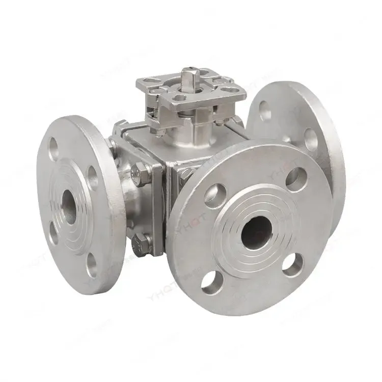 Three-Way Flanged Ball Valve — PVPeW 2026