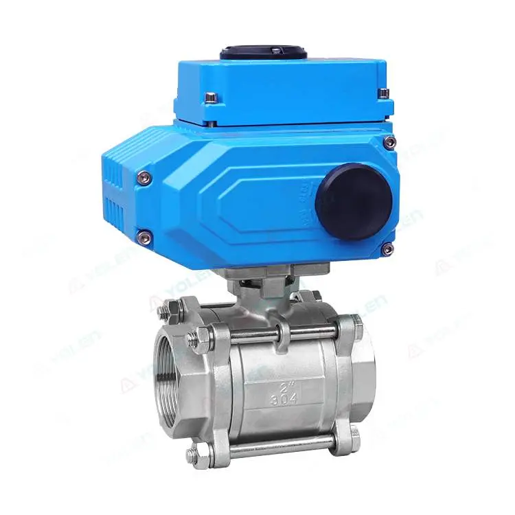 Electric-Actuated Three-Piece Ball Valve — PVPeW 2026