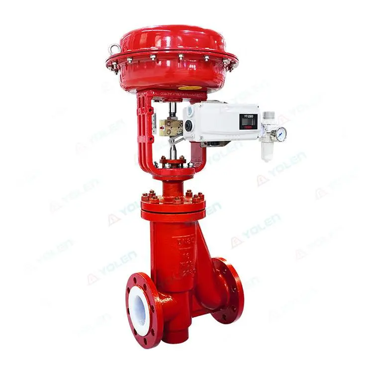 Industrial Valve -Zjhpmf-16K Pneumatic Fluoropolymer-Lined Control Valve — PVPeW 2026