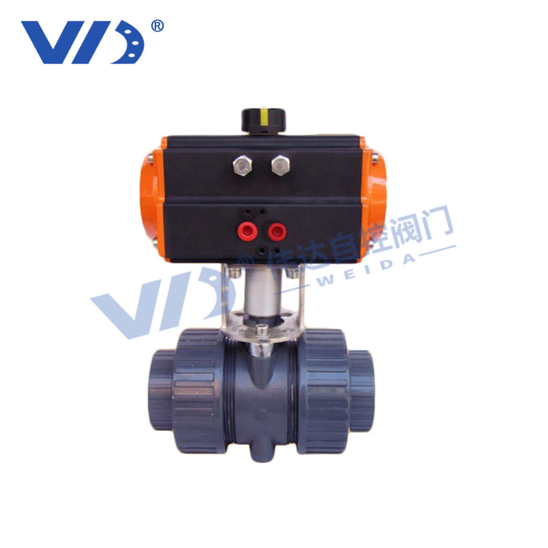 Pneumatic Plastic Ball Valve — PVPeW 2026