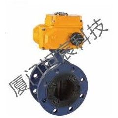 ( ) Electric-Actuated Flanged Butterfly Valve — PVPeW 2026
