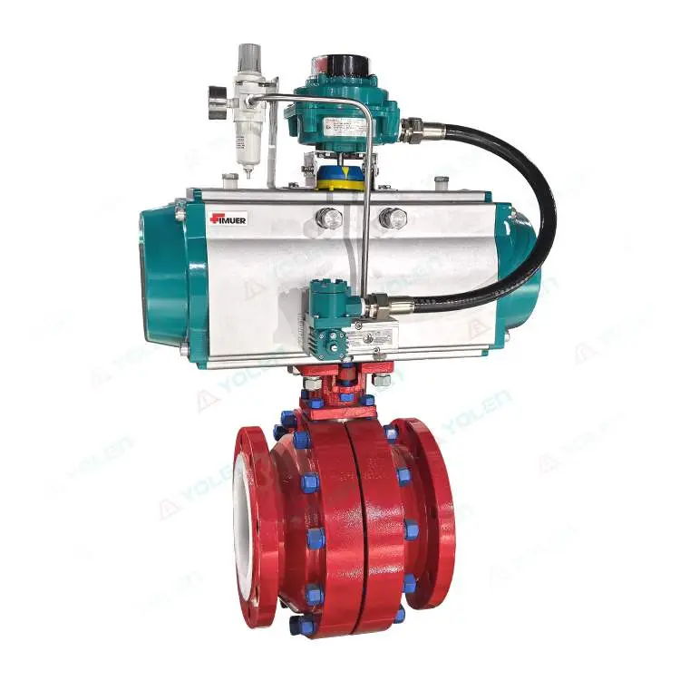 Industrial Valve - Pneumatic Fluoropolymer-Lined Ball Valve — PVPeW 2026