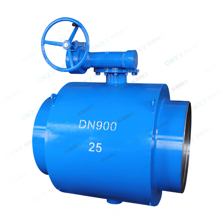 Worm-Gear Operated Fully Welded Ball Valve — PVPeW 2026