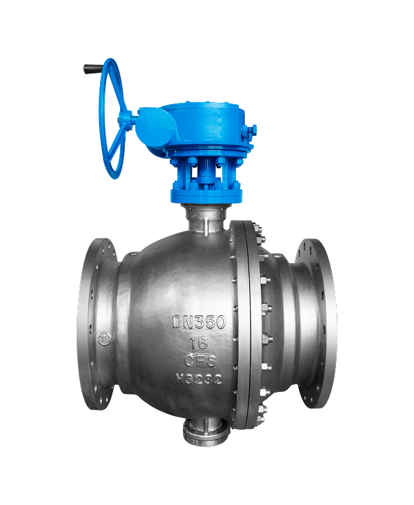Worm-Gear Operated Flanged Ball Valve — PVPeW 2026