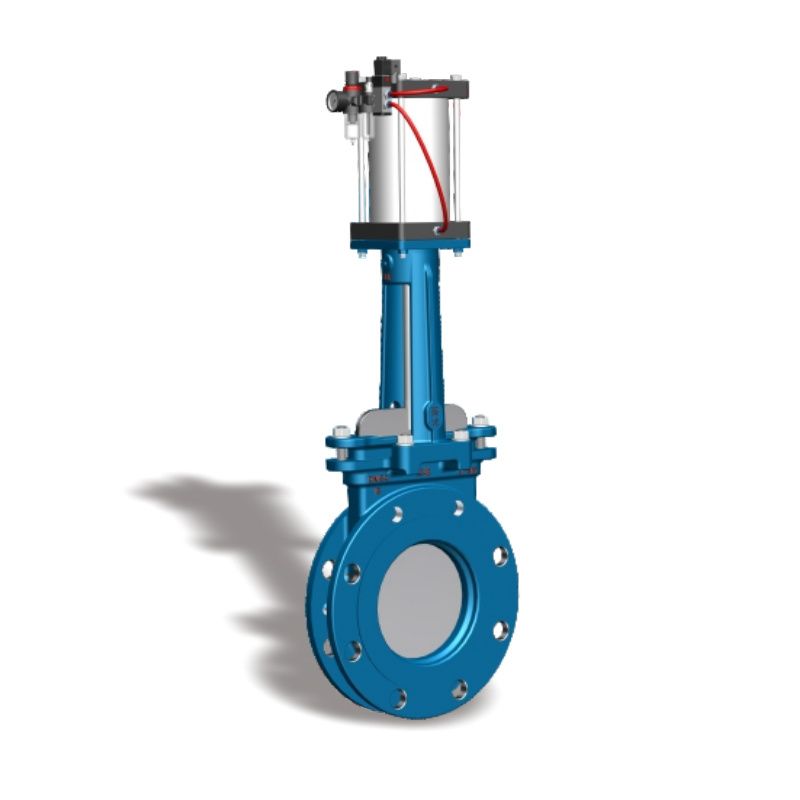 Pneumatic Knife-Gate Gate Valve Kpz673H/W/Y/X/F — PVPeW 2026