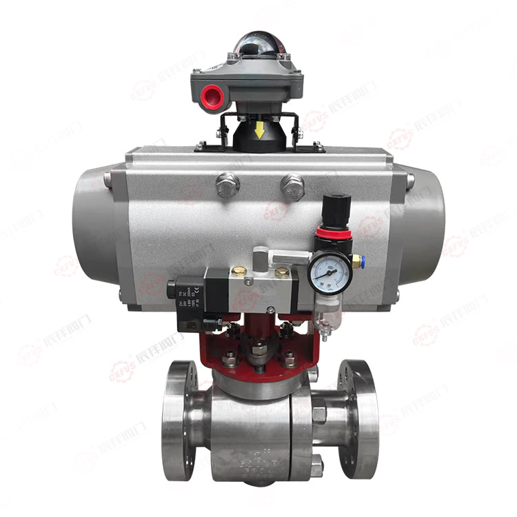 Pneumatic Flanged Ball Valve — PVPeW 2026