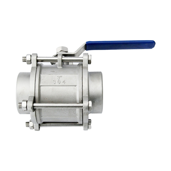 Stainless Steel Three-Piece Ball Valve — PVPeW 2026