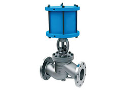 Pneumatic Flanged Globe Valve — PVPeW 2026