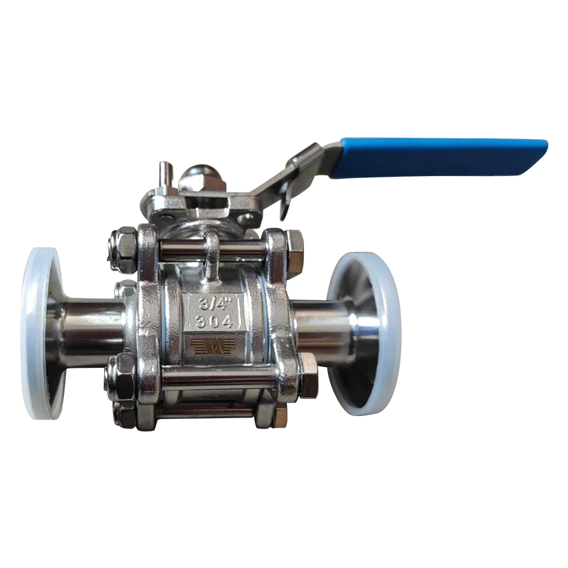Clamp-End Three-Piece Ball Valve — PVPeW 2026