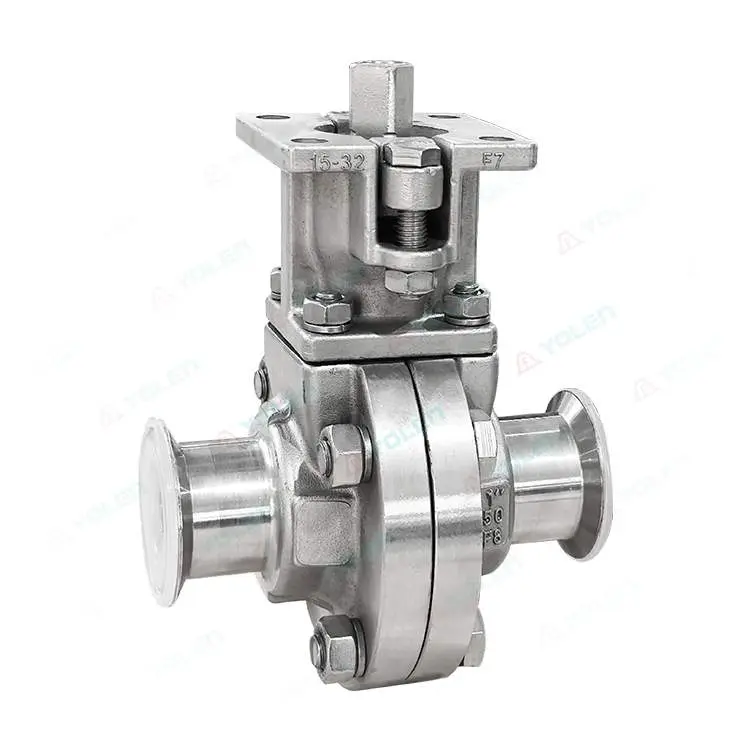 Fluoropolymer-Lined Clamp-End Ball Valve — PVPeW 2026
