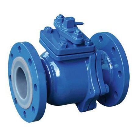 Industrial Valve Fluoropolymer-Lined Ball Valve Model — PVPeW 2026