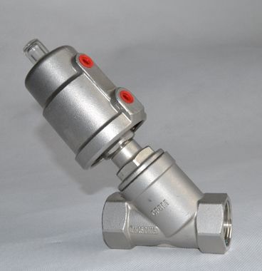 Pneumatic Angle-Seat Valve ( Stainless Steel ) — PVPeW 2026