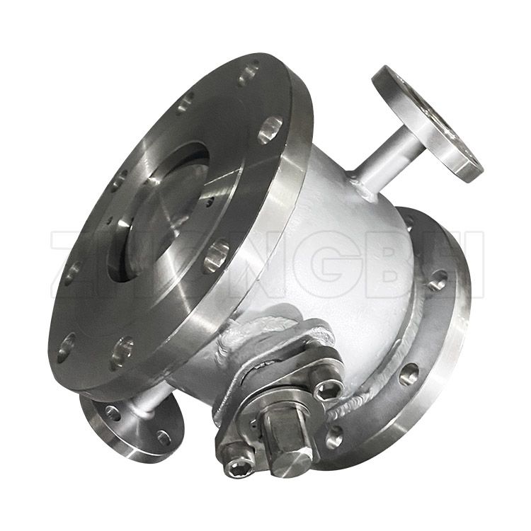 Jacketed Discharge Ball Valve — PVPeW 2026