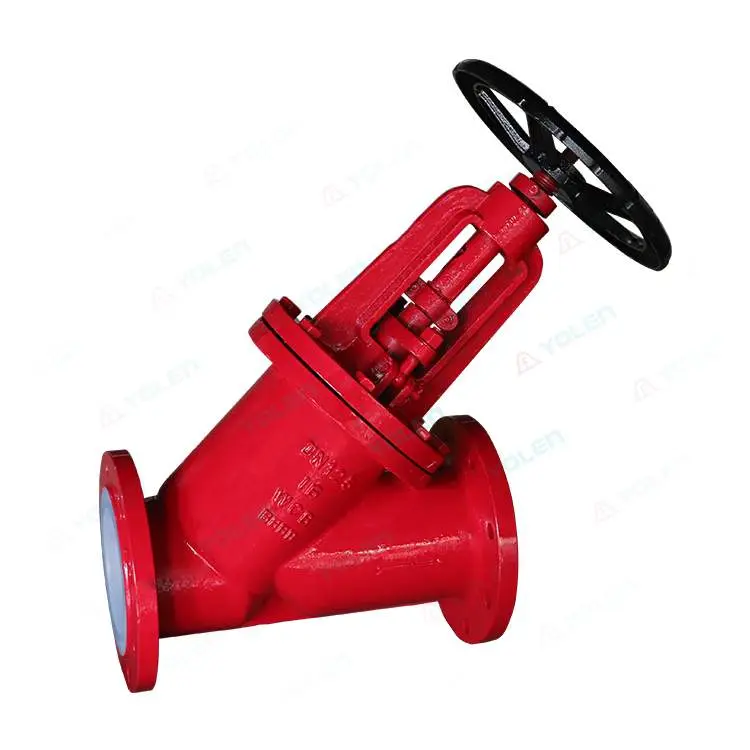 J45 Fluoropolymer-Lined Straight-Through Globe Valve — PVPeW 2026