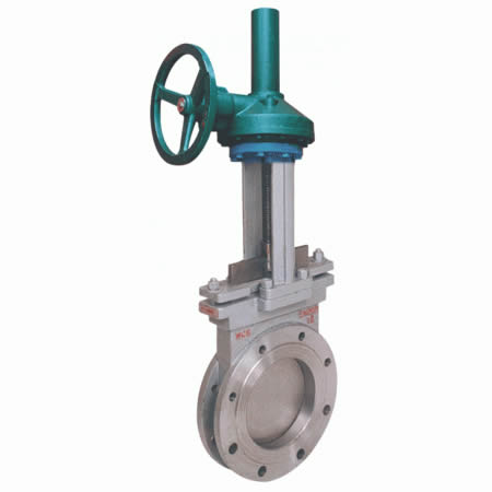 Pz573H Bevel-Gear Operated Knife-Gate Gate Valve — PVPeW 2026