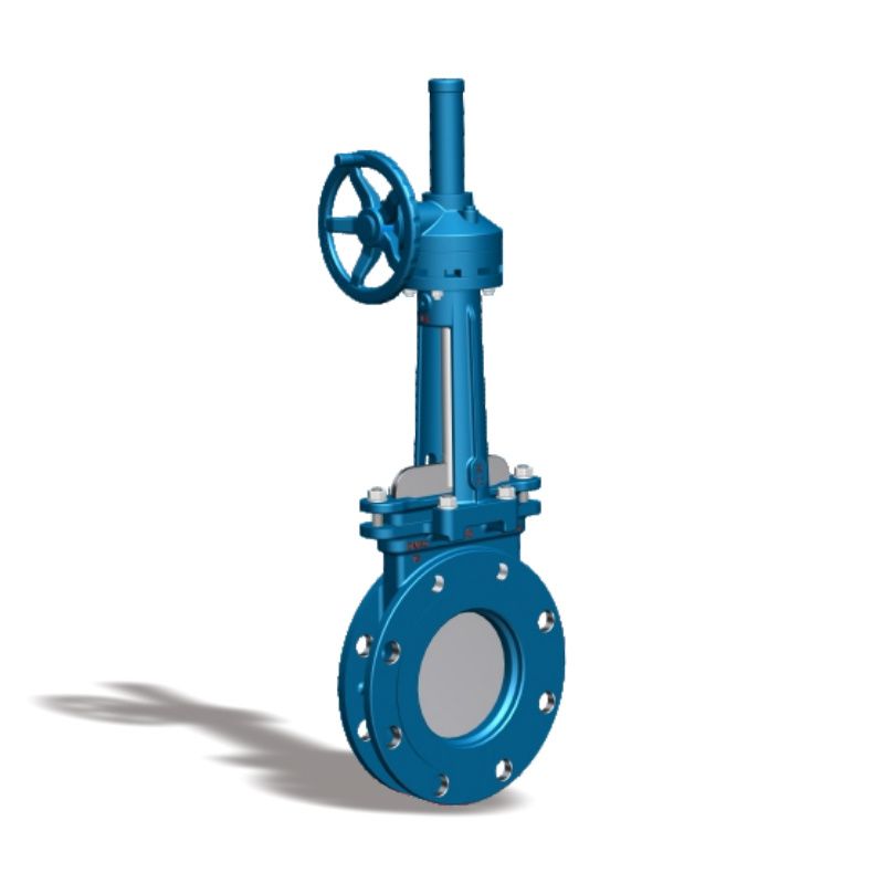 Bevel-Gear Operated Knife-Gate Gate Valve Kpz573H/W/Y/X/F — PVPeW 2026