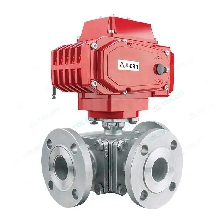 Industrial Valve -Q944 Electric-Actuated Three-Way Ball Valve — PVPeW 2026