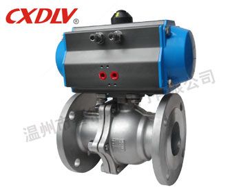 Pneumatic Flange Ball Valve — PVPeW 2026