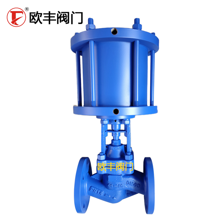 Wj641H Pneumatic Bellows-Sealed Globe Valve Sealed GB-Standard High-Temperature Flanged — PVPeW 2026