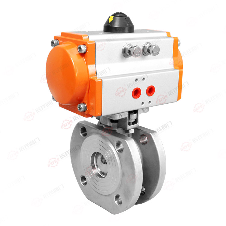 Pneumatic Wafer-Style Flanged Ball Valve — PVPeW 2026