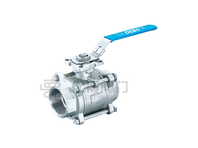 Three-Piece Female-Threaded Ball Valve — PVPeW 2026