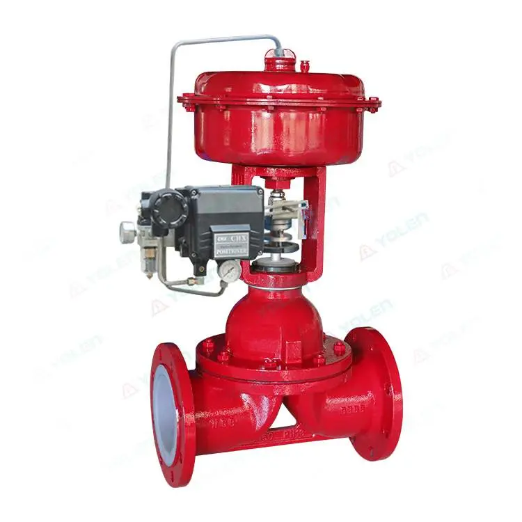 Industrial Valve -G641 Pneumatic Fluoropolymer-Lined Diaphragm Valve — PVPeW 2026