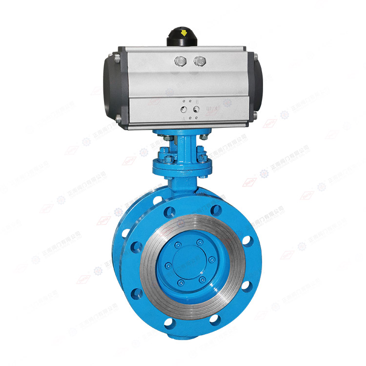 Pneumatic Flanged Butterfly Valve — PVPeW 2026