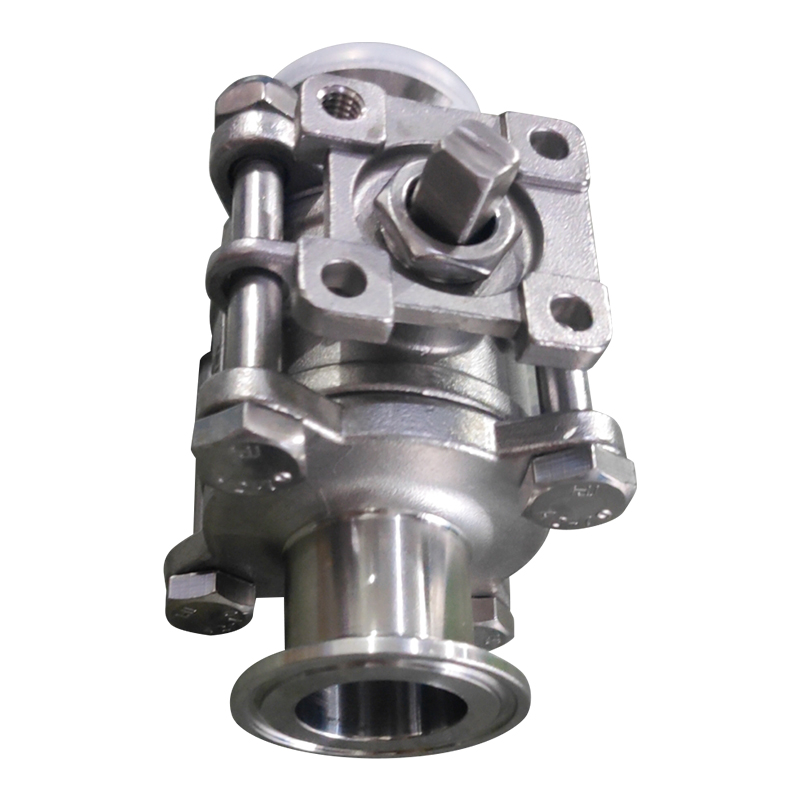 Clamp-End Three-Piece Ball Valve — PVPeW 2026