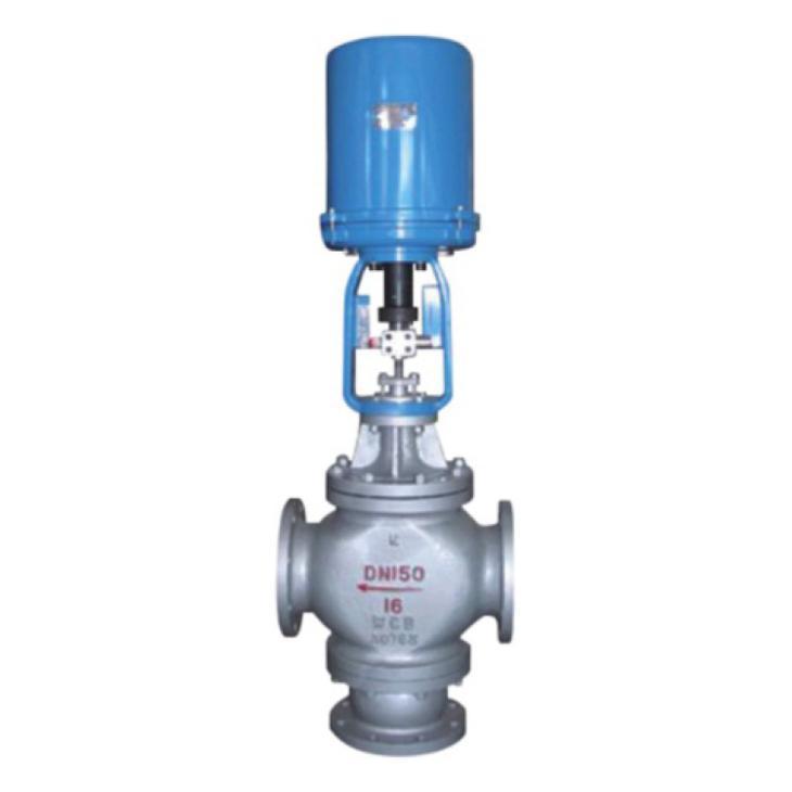 Zdmx Electric-Actuated Three-Way Control Valve — PVPeW 2026