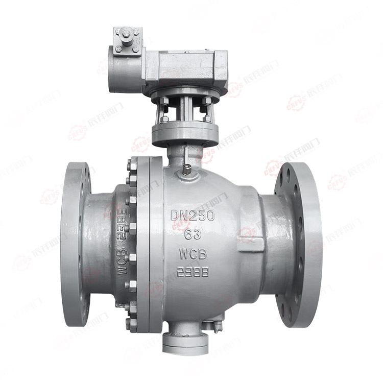 Worm-Gear Operated Metal-Seated Flanged Ball Valve — PVPeW 2026