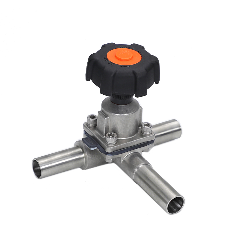 Welded Three-Way Diaphragm Valve — PVPeW 2026