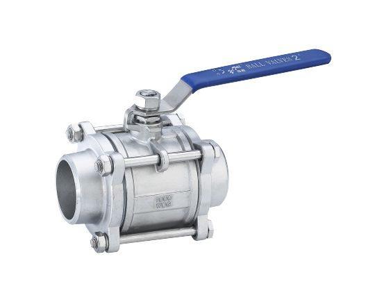 3Pc Stainless Steel Welded Ball Valve — PVPeW 2026