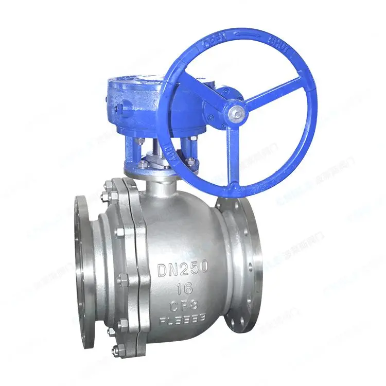 Worm-Gear Operated Ball Valve — PVPeW 2026
